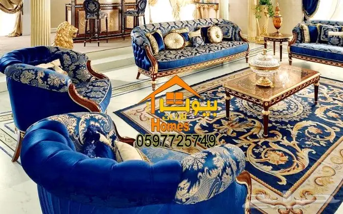 كراسي قاعات افراح ومجالس ملكيه-خشب زان دمياطي 5