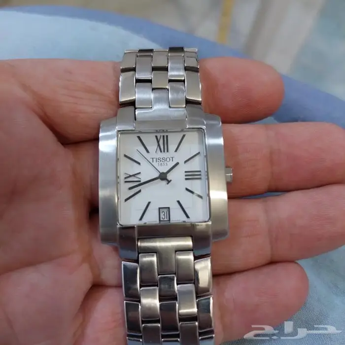 ساعة نوع تيسوت Tissot رجالية سويسرية أصلية 0