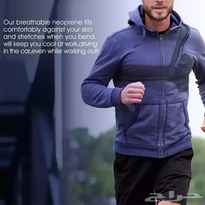 حزام اخفاء المسدس تحت الملابس تعليق المسدس في الصدر 5