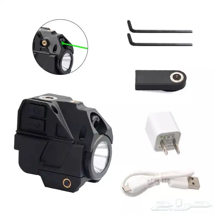 الليزر لجميع المسدسات الليزر الاخضر مع كشاف نوعيه اصلي ممتاز 5