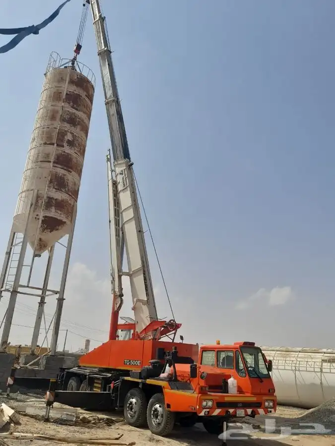 الايجار كرين 50 طن 20 طن الطايف 2