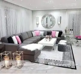  أثاث كنب مجالس ستائر فندقية مساند ظهر مراكي أثاث 79