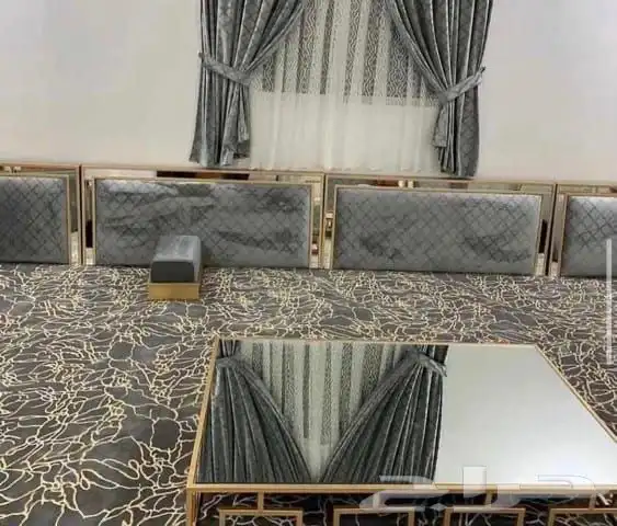  أثاث كنب مجالس ستائر فندقية مساند ظهر مراكي أثاث 91