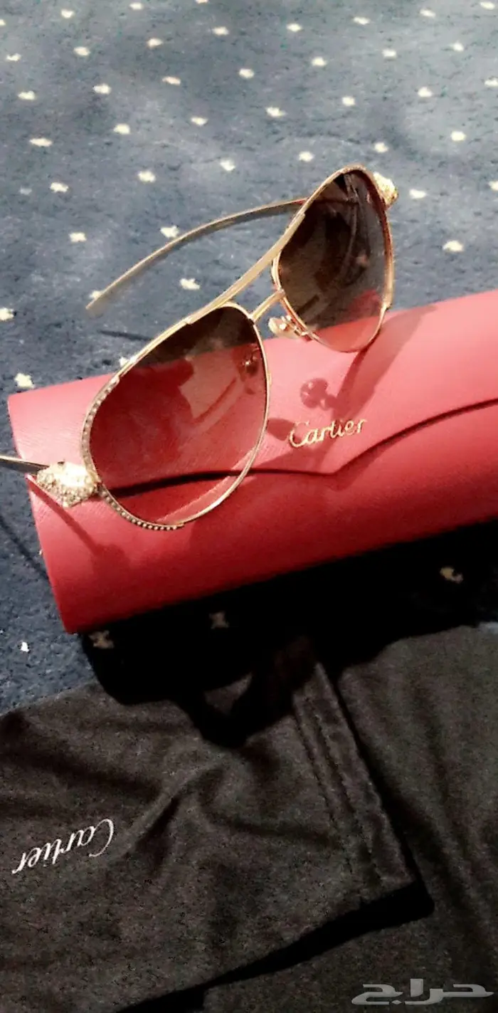 للبيع نظارة كارتير جديده اصليه فخمه جدا 1000 0