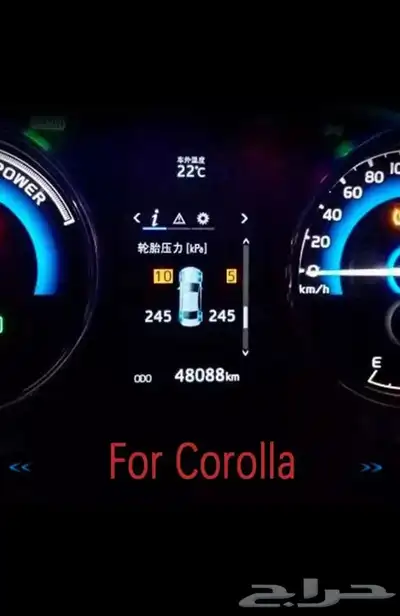 قارئ حساس الإطارات TPMS للكامري 4