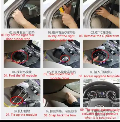 قارئ حساس الإطارات TPMS للكامري 8
