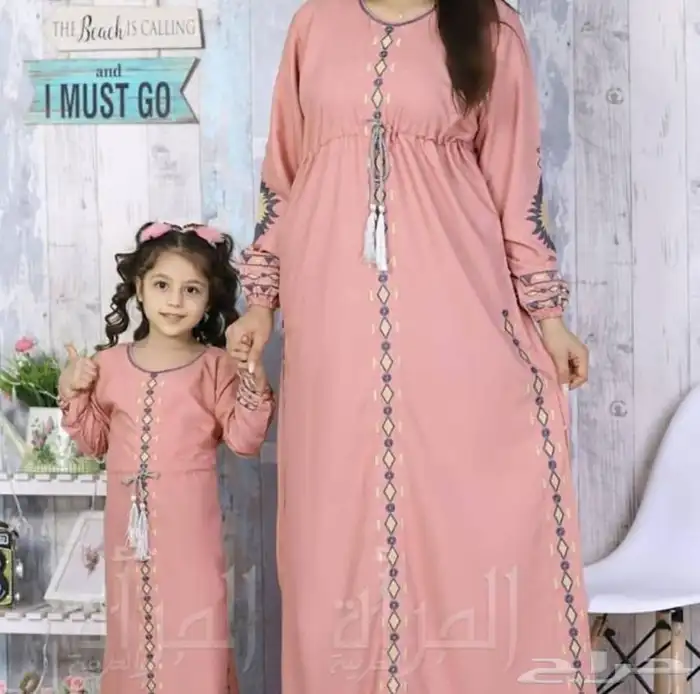 جلابيات مصريه اطقم بناتي نسائي بسعر الجمله 3