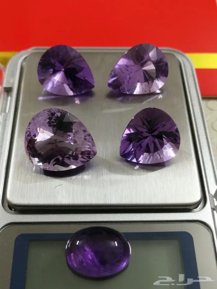 احجار اماتيست الجمشت طبيعي 0