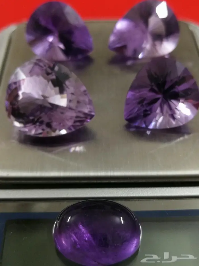 احجار اماتيست الجمشت طبيعي 4
