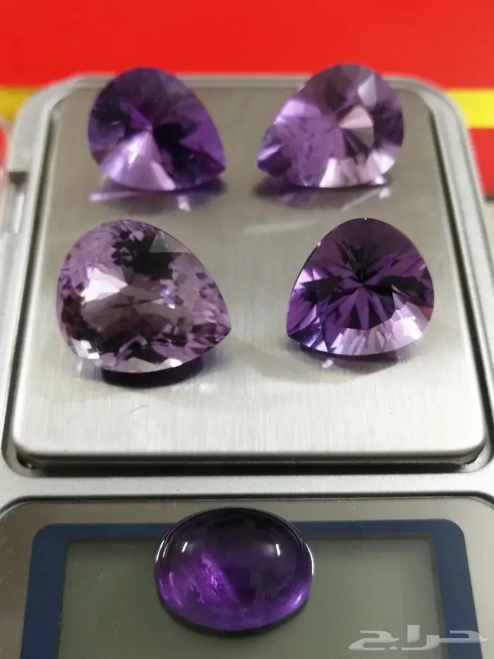 احجار اماتيست الجمشت طبيعي 1