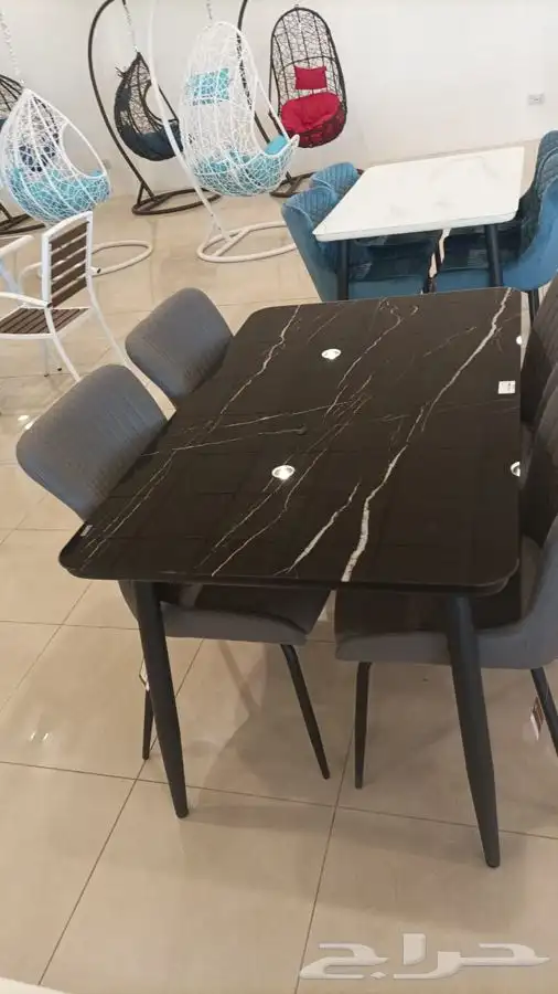 أطقم طاولات مع كراسي و كراسي بار (يمكنك تقسيط مشترياتك) 5