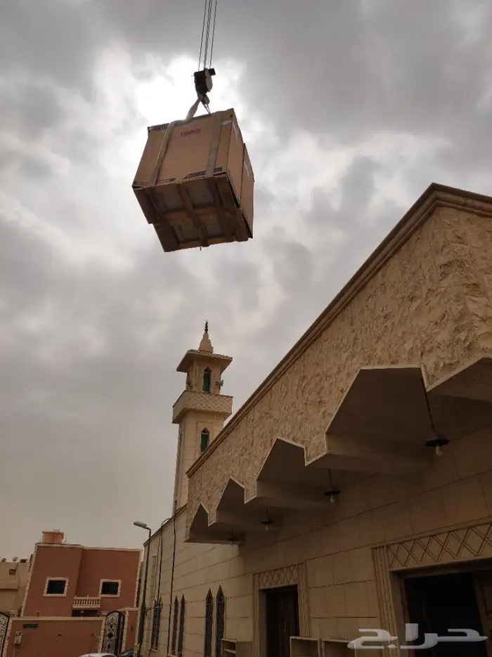 ايجار رافعات تحميل وتنزيل المكيفات والاثاث 0