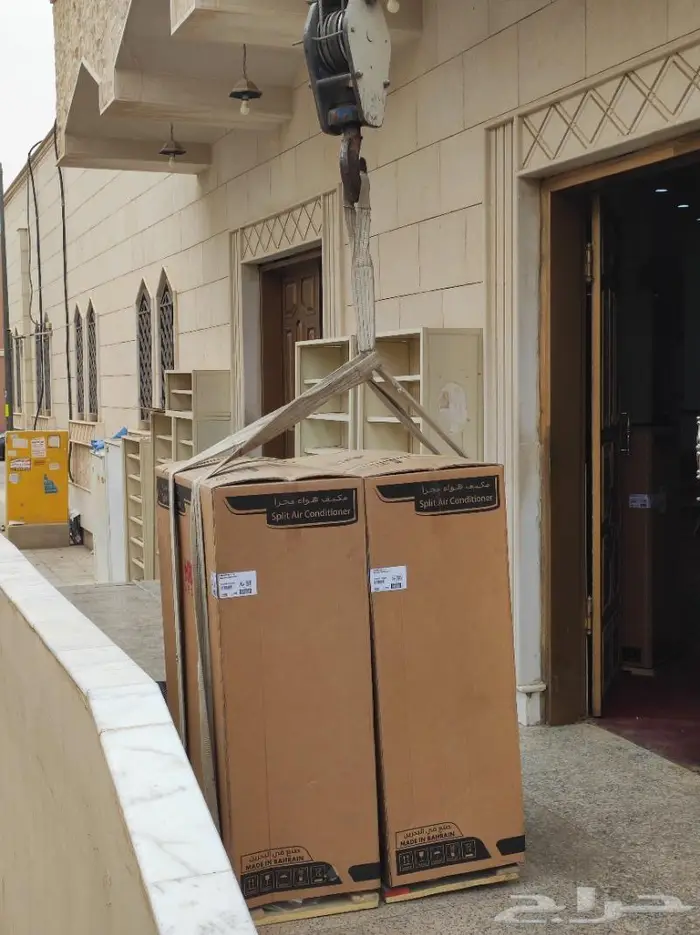 ايجار رافعات تحميل وتنزيل المكيفات والاثاث 2