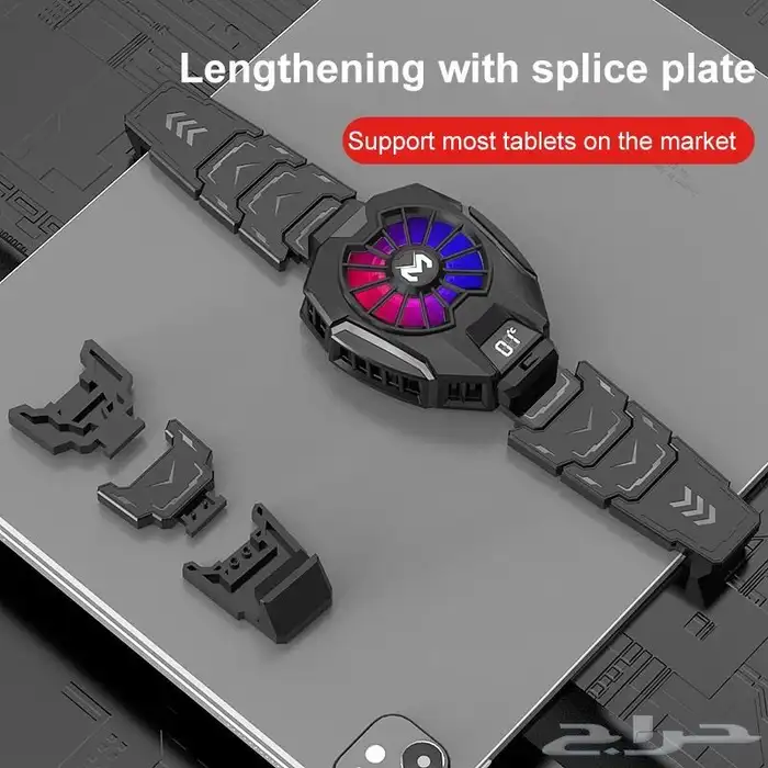افضل مروحة ايباد بتبريد مائي مع شاشة مقياس 2
