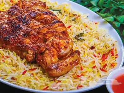 بخاري لحم ودجاج ومندي لحم ودجاج وارز بالدجاج المشوي 5