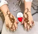 نقش حنى مكه حي العزيزيه 1