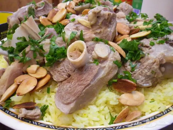 منسف اردني باللحم النعيمي والجميد الكركي بالسمن البلدي 2