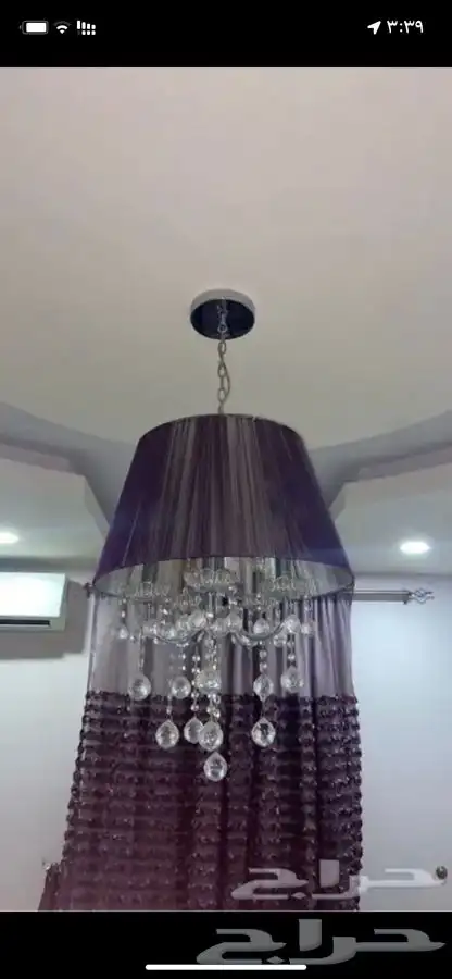 طاولة ايكيا ونجفة 2