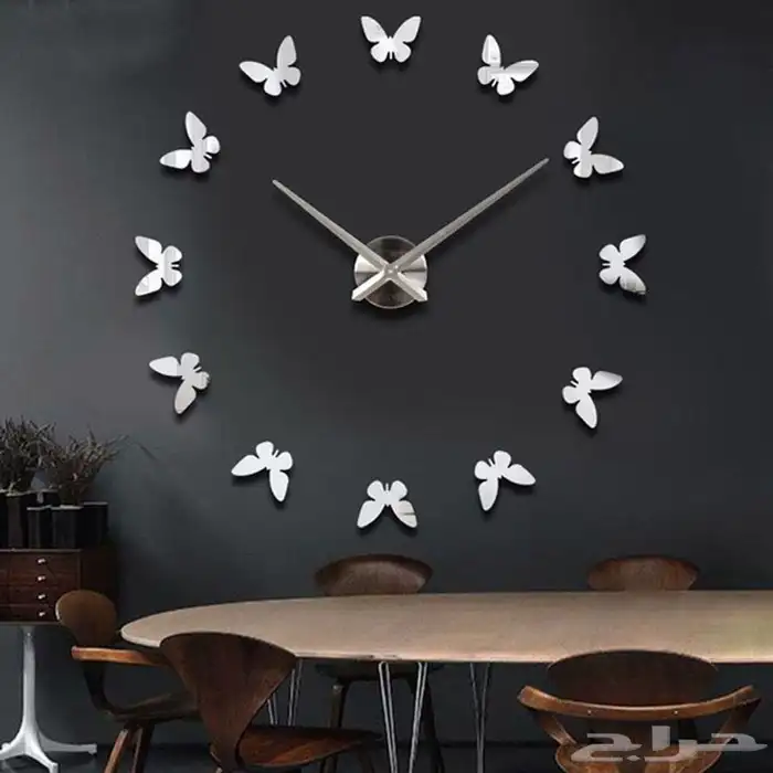 ساعات حائط 3D ( ديكورات داخلية) 64