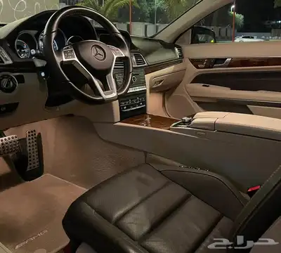 مرسيدس E320 AMG كوبيه ممشي 9 الاف كيلو بحاله الجديد 80