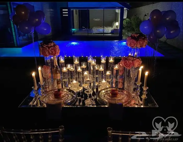 تنسيق ذكرى زواج وتجهيز غرف عرسان 12