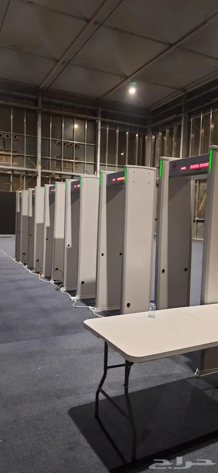 بوابات كشف المعادن والتفتيش الأمني 3