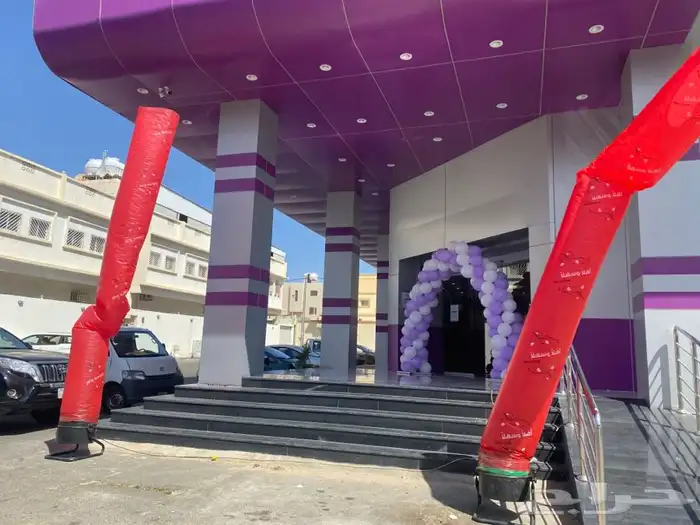 تراس قوس بالون ليزر كشاف دليل دميه منافيخ راقصه حفلات افتتا 2