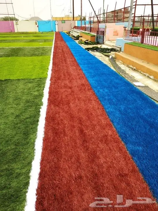 ارضيات مطاطيه وعشب ملاعب وعشب جداري وارضي 20