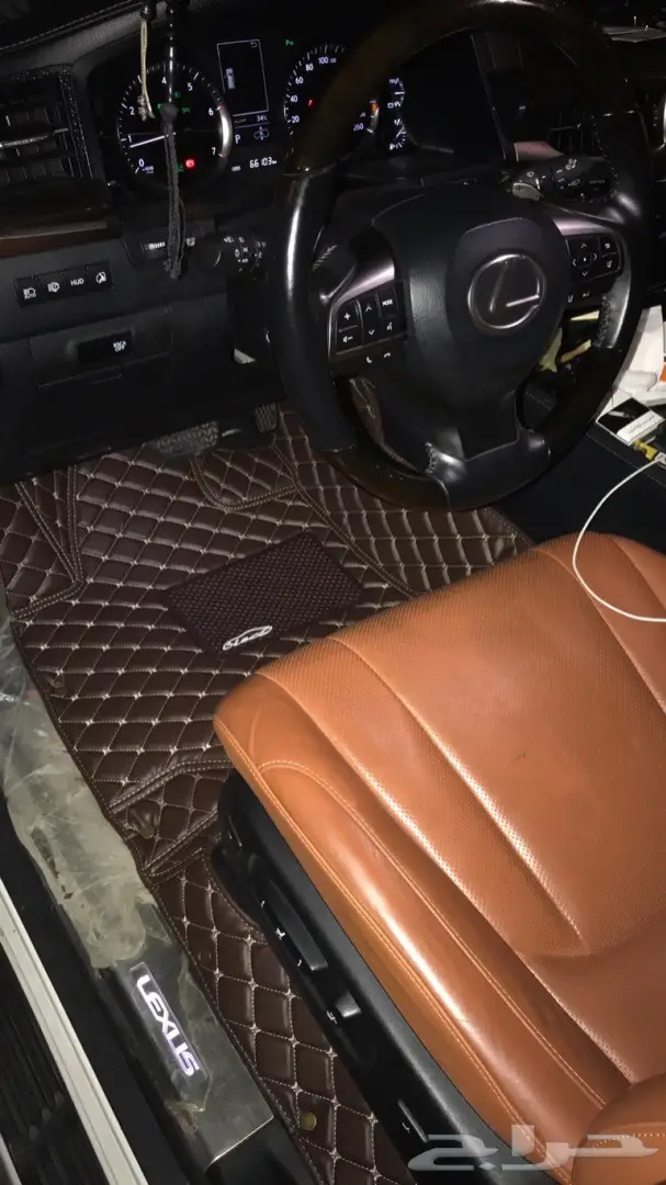 ارضيات جلد فاخره للسيارات  0