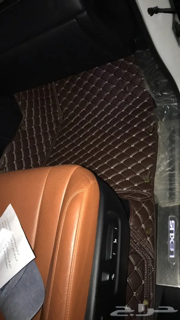 ارضيات جلد فاخره للسيارات  1