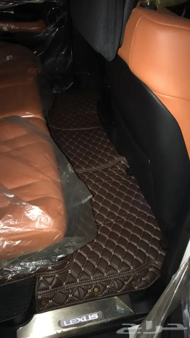 ارضيات جلد فاخره للسيارات  2