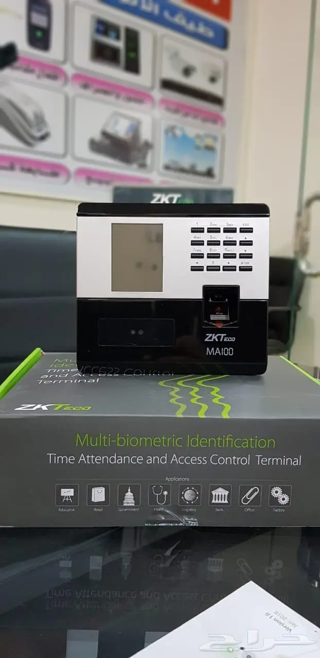 عرض جهاز بصمة zkteco 4