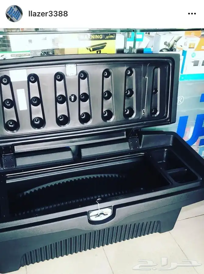 شنطة عزبة بلاستيك مع القفل لسيارات الحوض (غماره وغمارتين) 7