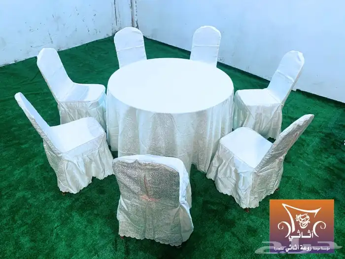 كراسي حفلات طاولات فايبر 19