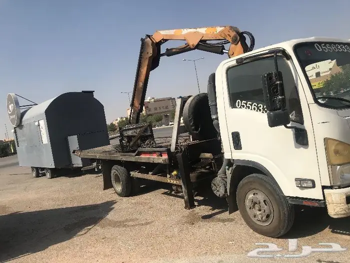 س هدروليك مع ونش لبن 3