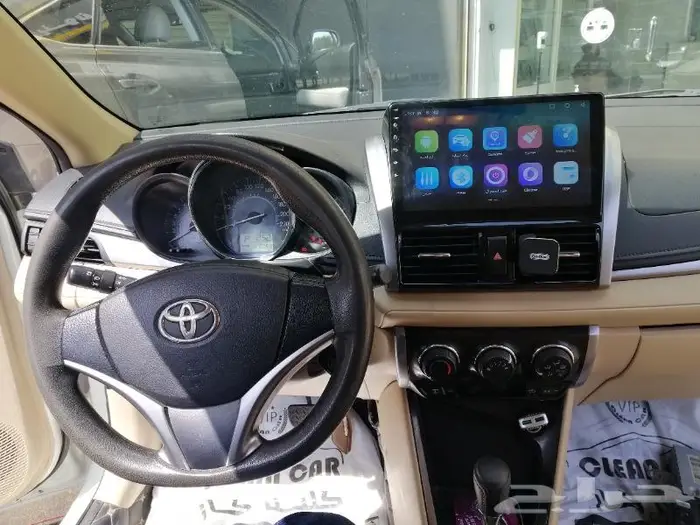 شاشه يارس 2014_2017 أندرويد _شاشات _سيارات 5