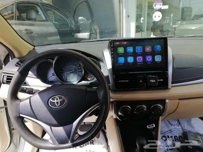 شاشه يارس 2014_2017 أندرويد _شاشات _سيارات 7