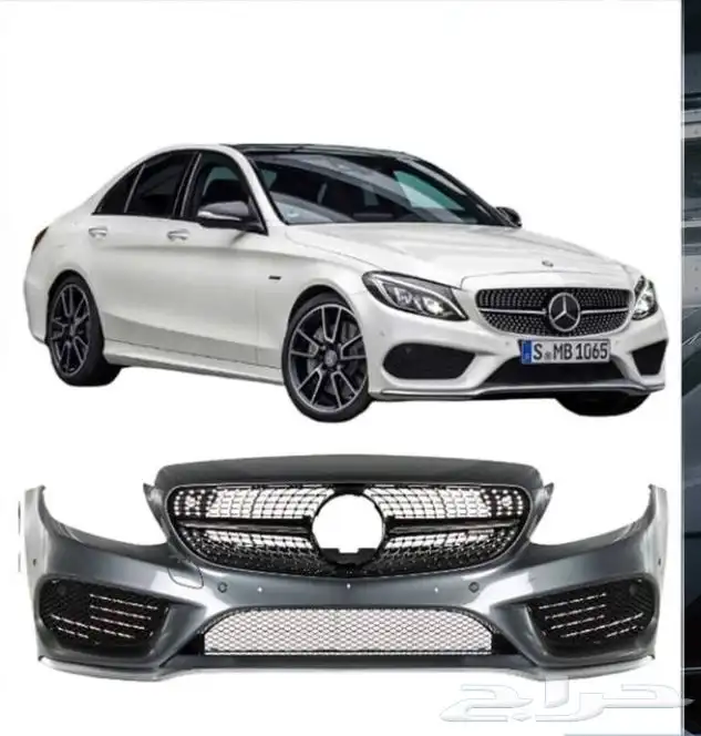 صدام مرسيدس C AMG 0