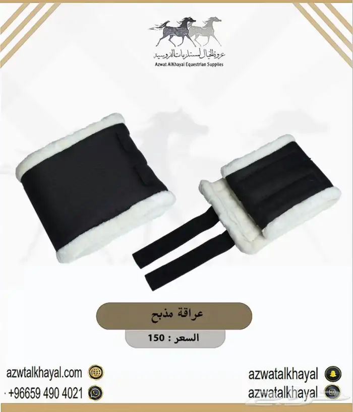 لجام خيل و باندج و حزام عسافه و ثقالات عندنا اقساط 1