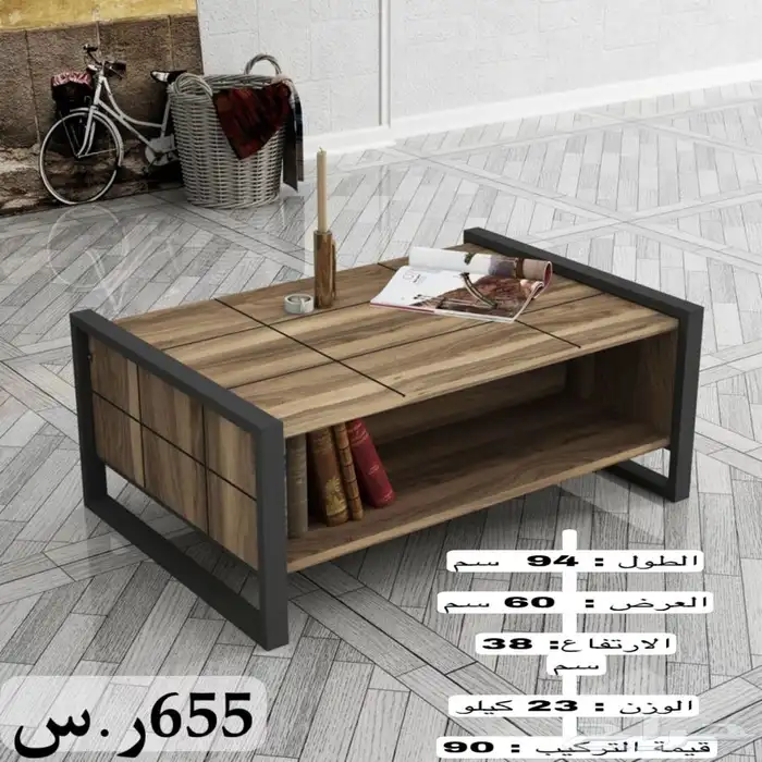 طاولات معلقه_مكتبة تلفزيون_طاولات_ركن كوفي_مداخل 35