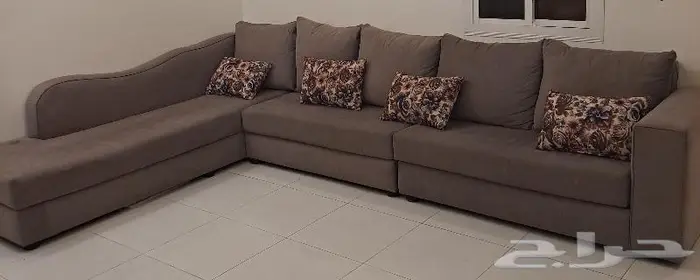 كنب شبه مخزن وستائر للبيع 0