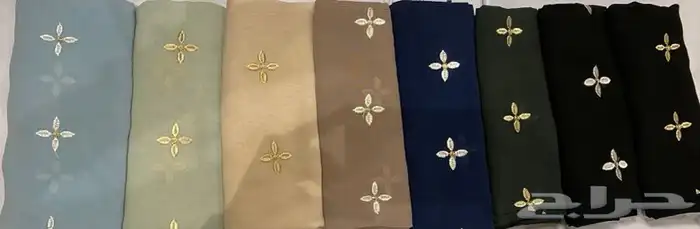 طرح مطرزه باشكال والوان مختلفه 0