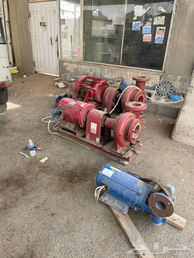 نشتري ونبيع مضخات الحريق ومضخات الماءومولدات الكهرباء 1