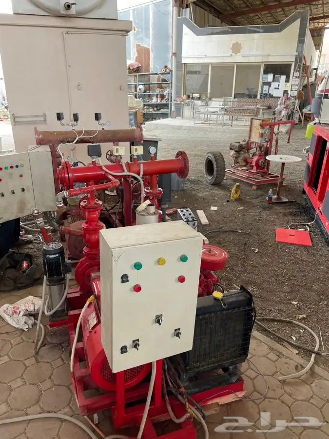 نشتري ونبيع مضخات الحريق ومضخات الماءومولدات الكهرباء 0