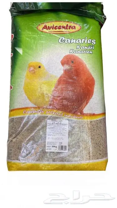 أكل اعلاف طيور كناري روز كروان بادجي كاسكو 2