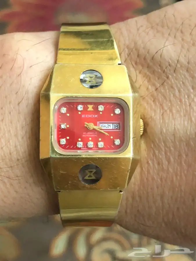 ساعة سوسرية اتوماتيك EDOX 3