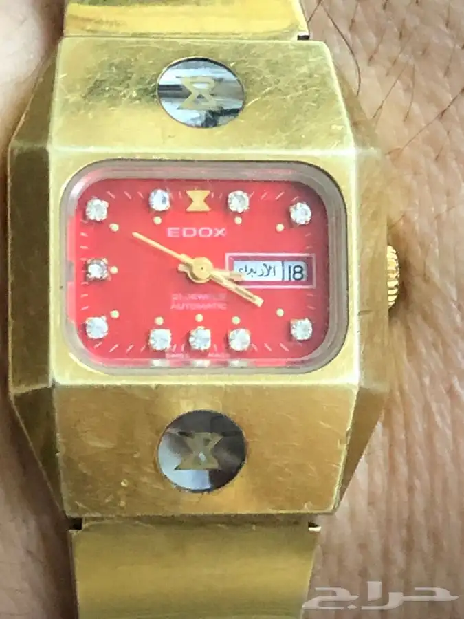 ساعة سوسرية اتوماتيك EDOX 4
