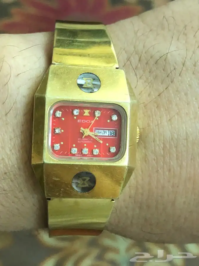 ساعة سوسرية اتوماتيك EDOX 1