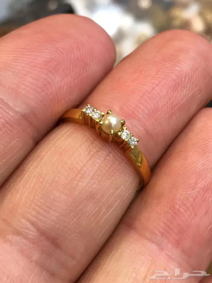 خاتم لؤلؤ بحريني 1