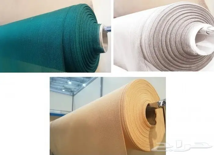 شبك ظل أو ساتر زراعي روكلين أخضر وبيج 3